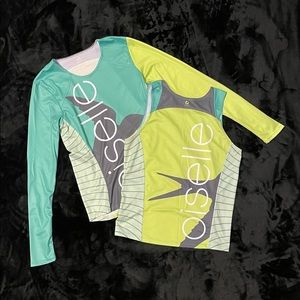 EUC Oiselle Volée Team Singlet and Long Sleeve BUNDLE